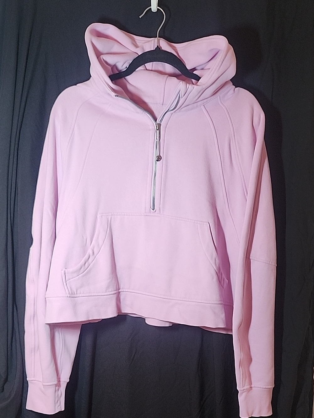 lululemon Scuba Oversized Half-Zip Hoodie Pink